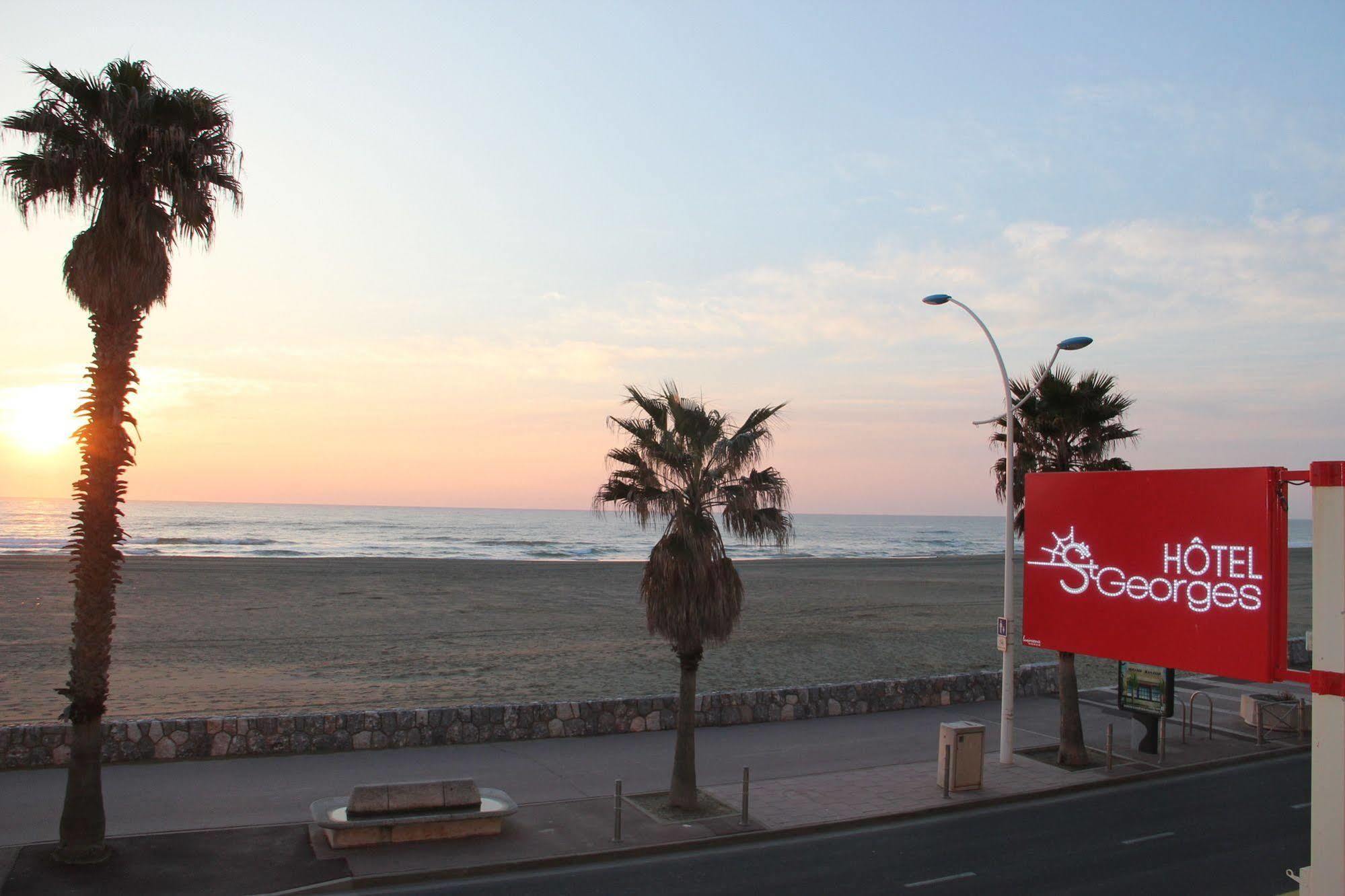 Hotel Saint Georges, Face A La Mer Canet-en-Roussillon Exterior photo